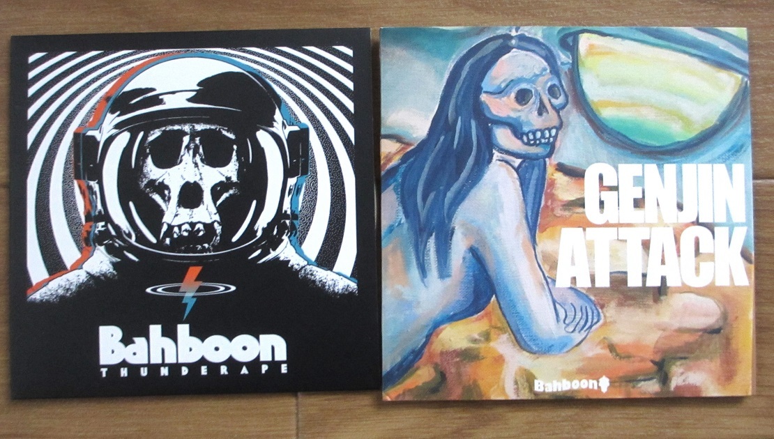 送無 Bahboon CD2枚/Genjin AttackとThunder Ape/ストナーロック・バンド【Radio Moscow CACTUS グランド・ファンク Black Sabbath】 _画像1