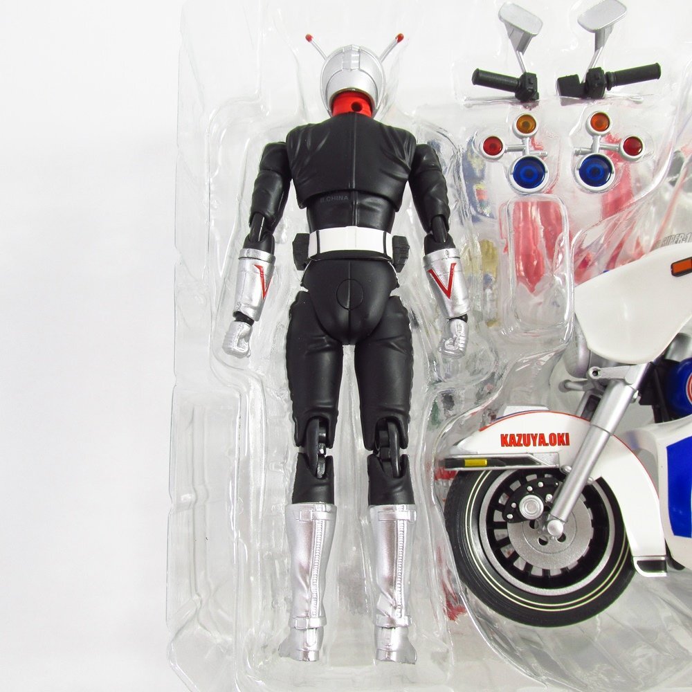  Bandai душа web магазин ограничение S.H.Figuarts Kamen Rider super 1&V машина комплект фигурка #U9067
