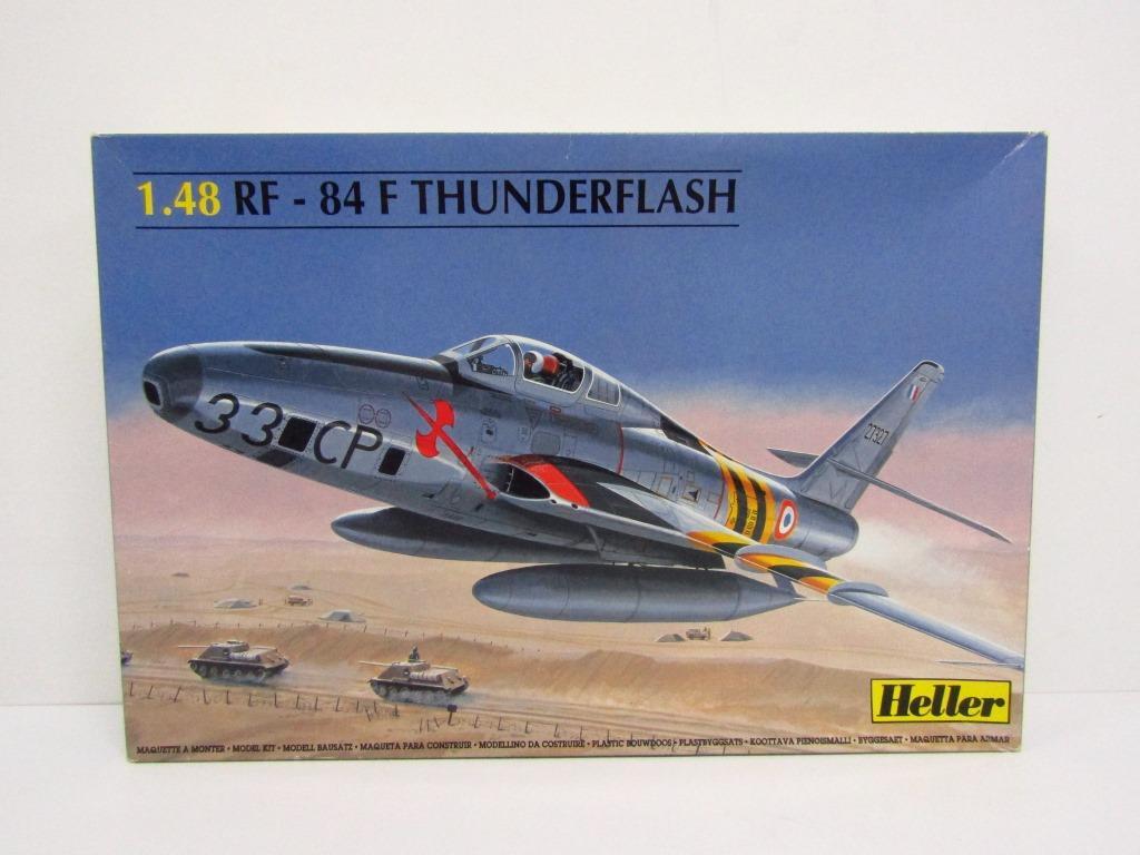 Heller エレール 1/48 RF-84F サンダーフラッシュ プラモデル 未組立品 ◆ TY14180_画像1