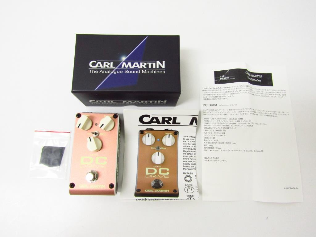 CARL MARTIN カール・マーティン DC DRIVE オーバードライブ ギター用エフェクター ◆ G4364の画像1