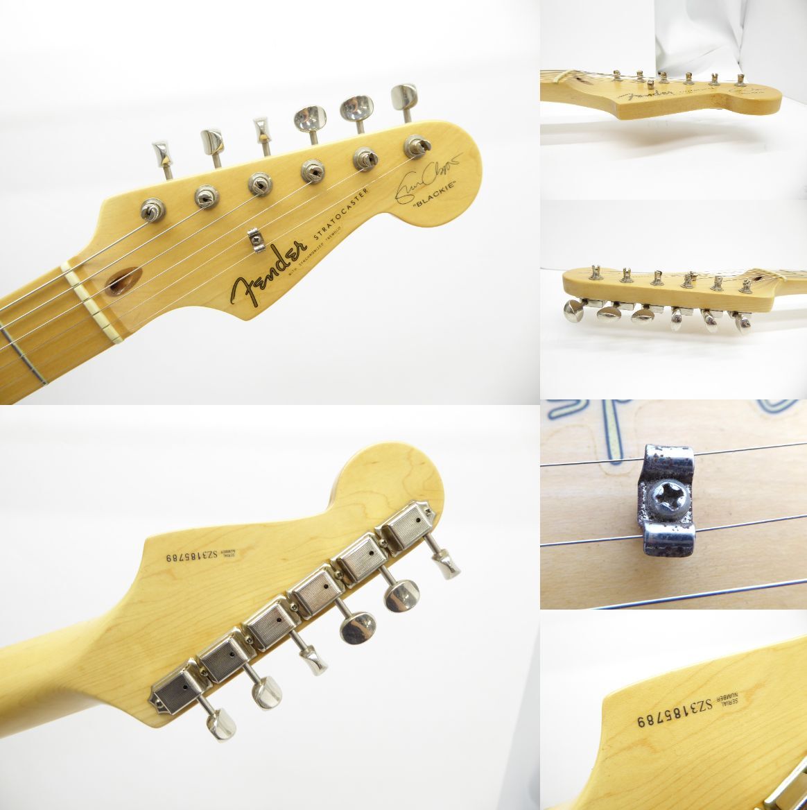 フェンダー FENDER USA Eric Clapton Stratocaster Blackie 2003年製 ハードケース付 エレキギター △WG5020_画像5