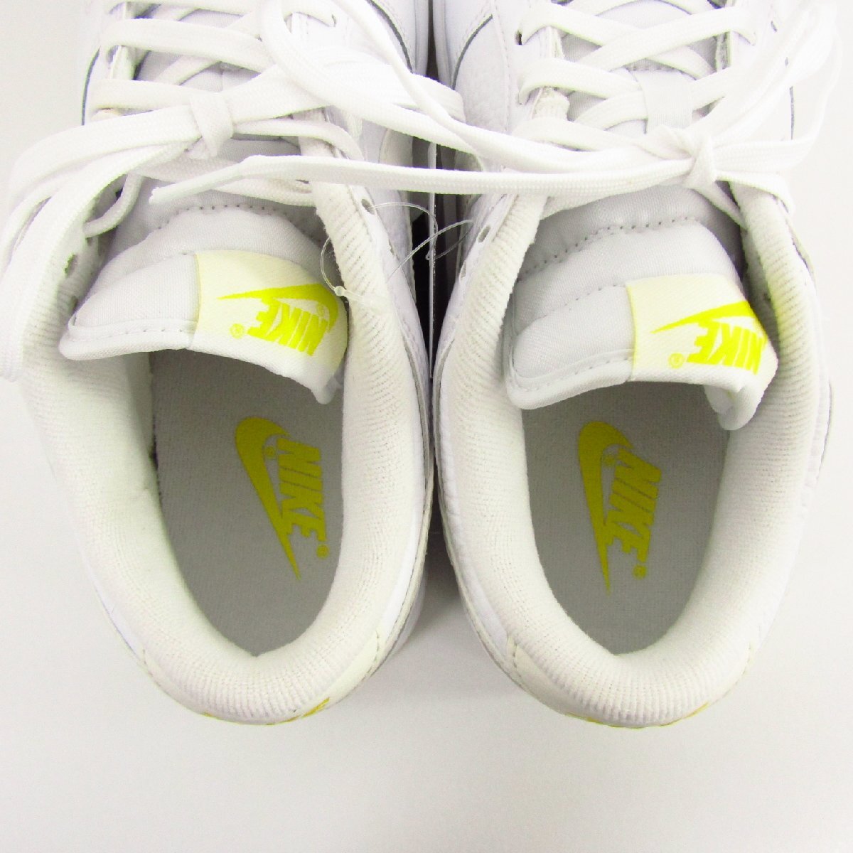 未使用 NIKE ナイキ WMNS DUNK LOW ”Yellow Heart” FD0803-100 SIZE:24.0cm スニーカー 靴 〓A9818の画像5