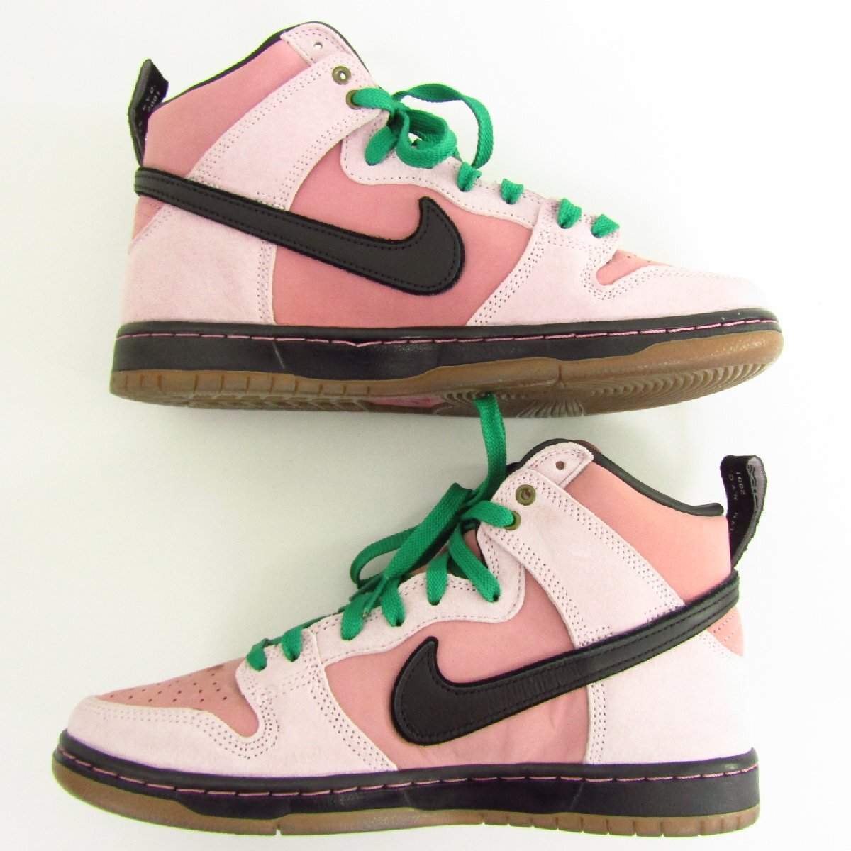 KCDC × NIKE ナイキ SB DUNK HIGH PRO QS -PINK/BLACK- DH7742-600 SIZE:26.5cm スニーカー 靴 〓A9812の画像3