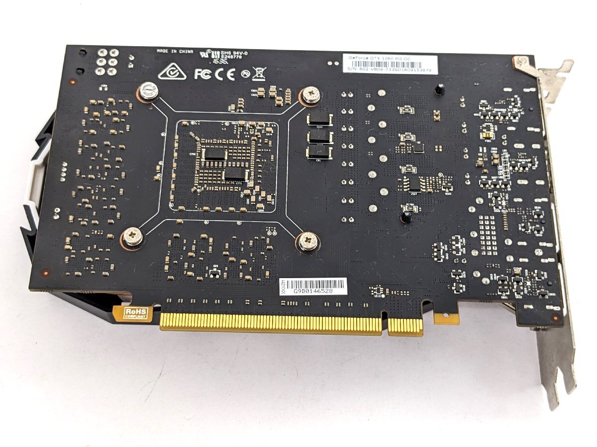 msi GeForce GTX 1060 6G OC NVIDIA GeForce GTX 1060 グラフィックボード ※ジャンク《A9676の画像2