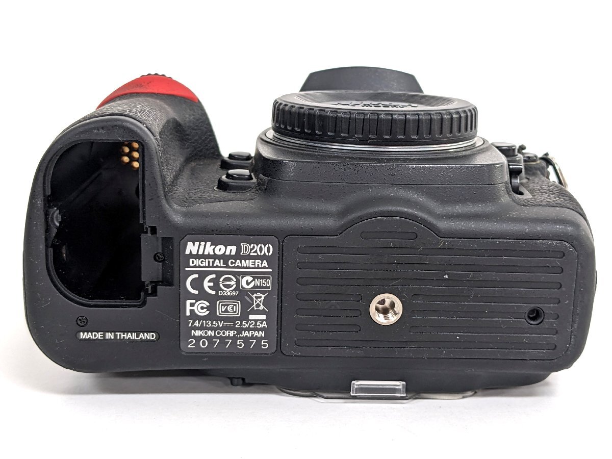 Nikon ニコン D200/D300S デジタル一眼レフ body 2台セット ※ジャンク《A9671の画像10