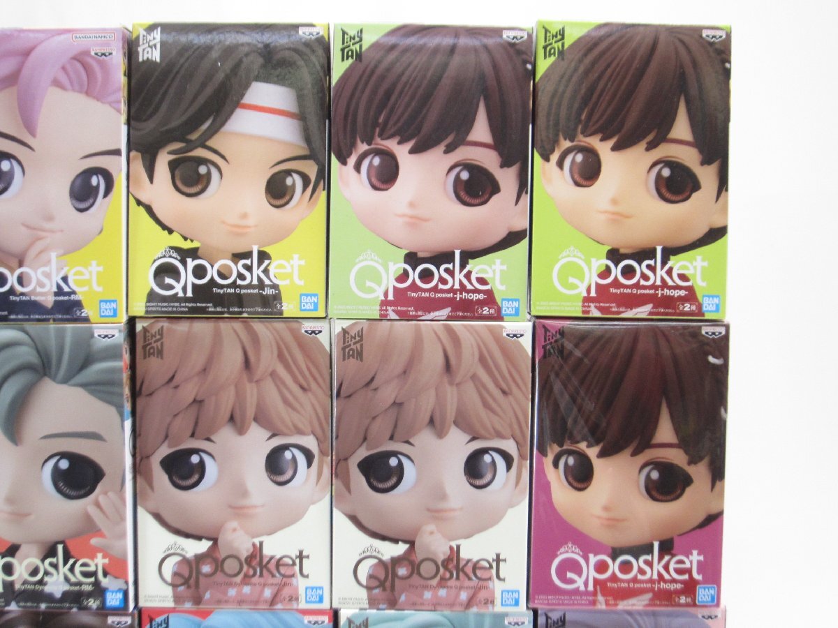 バンプレスト Qposket TinyTAN BTS 39個セット 大量 まとめ フィギュア #U2401の画像3