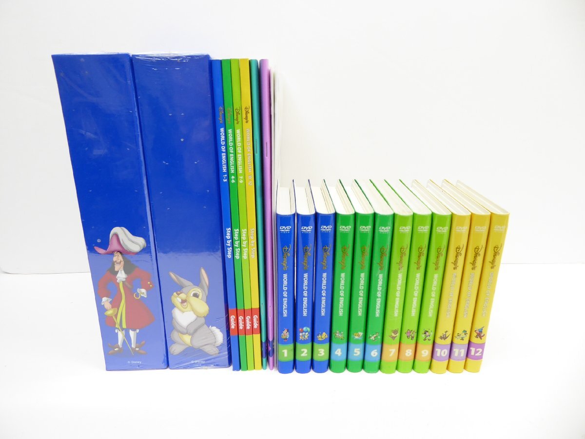 DWE ディズニー英語システム Step by step 旧版 2010年-2019年販売 本 △WZ1833
