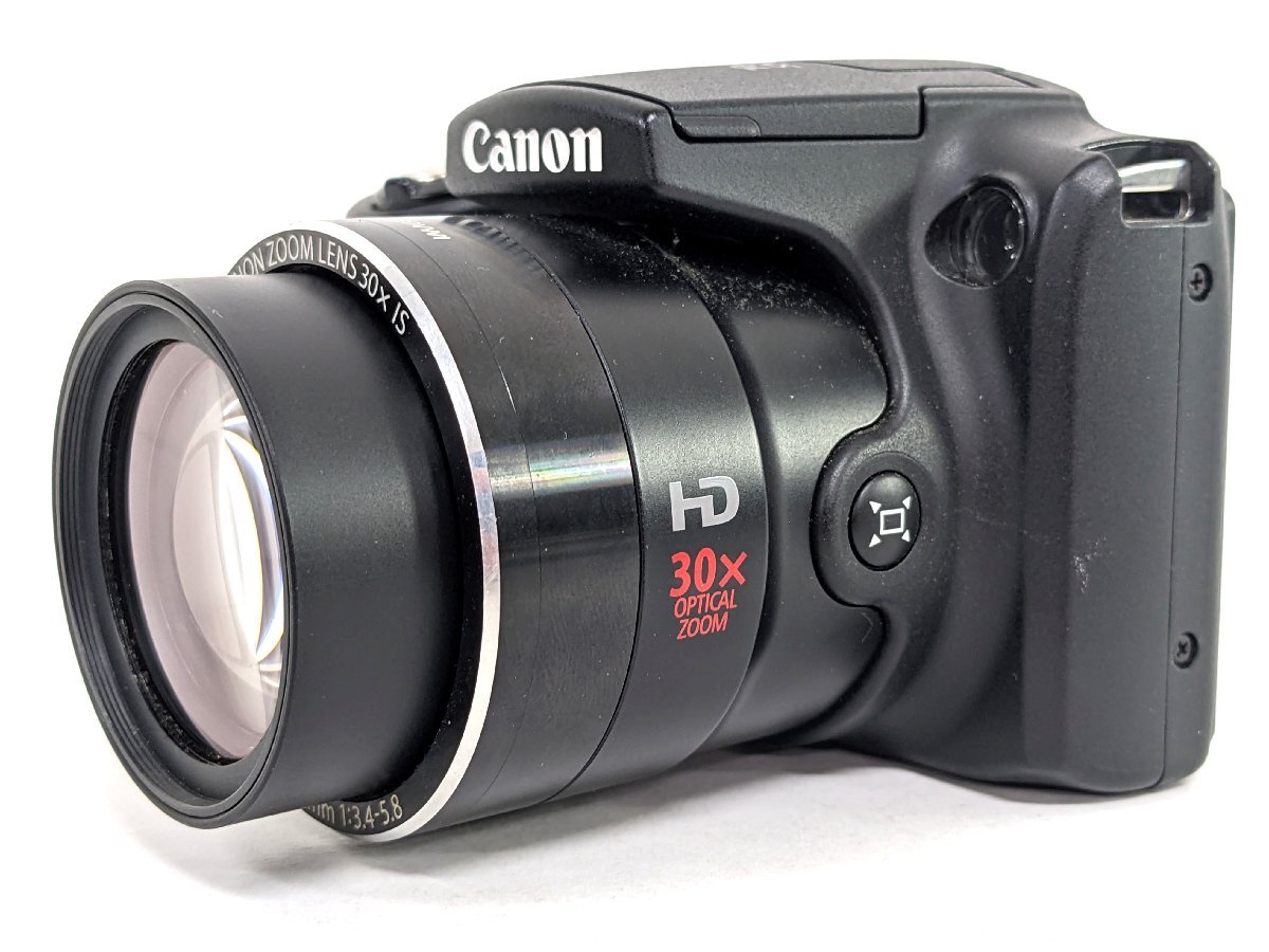 Canon キヤノン PowerShot パワーショット SX500 IS コンデジ 1600万画素 光学30倍 2012年モデル ※ジャンク《A9901の画像3