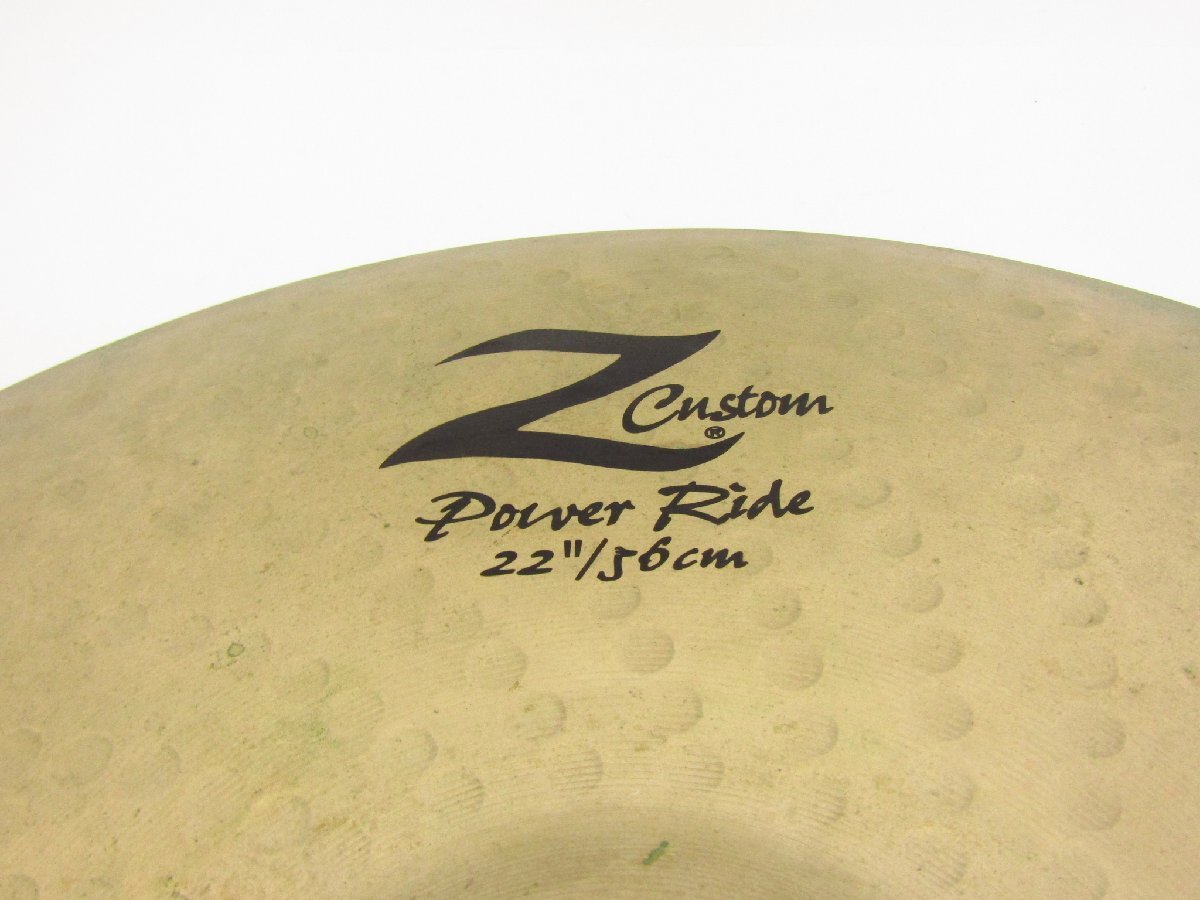 Zildjian ジルジャン Z CUSTOM Power Ride 22/56cm シンバル▽A9559の画像5