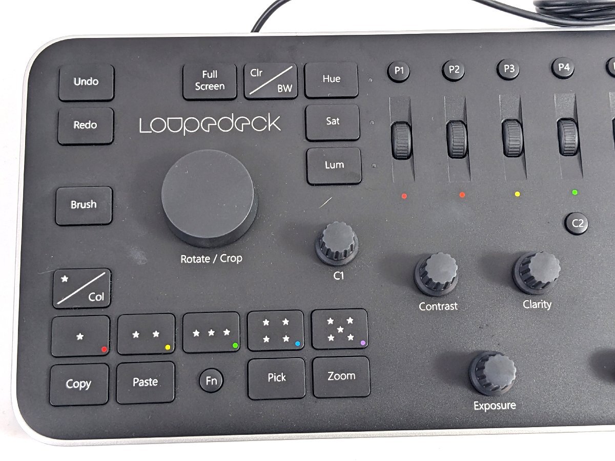 Loupedeck Ld-1 映像編集 コンソール ※ジャンク《A9938の画像3