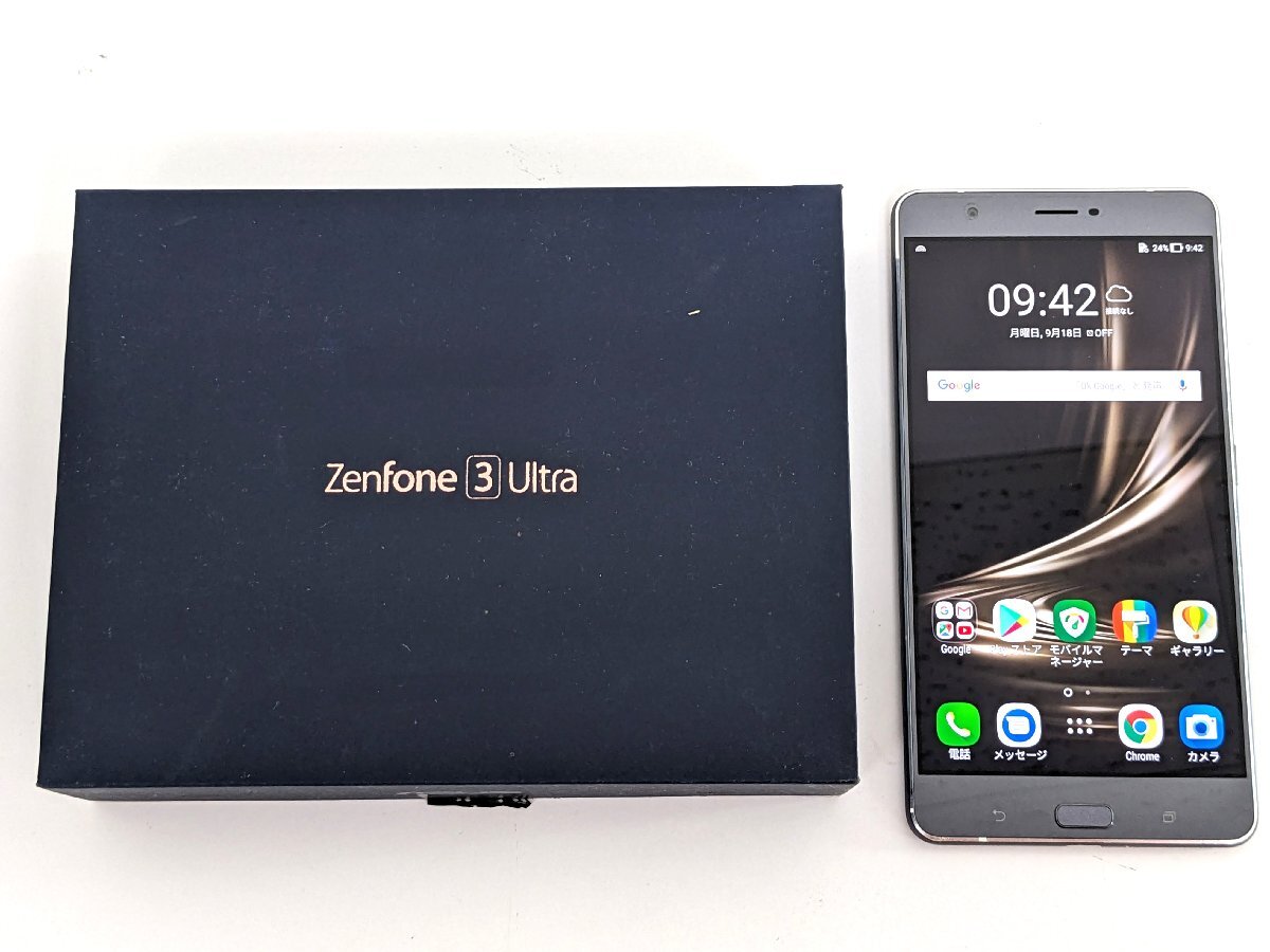ASUS ZenFone 3 Ultra SIMフリー 利用制限「-」※ジャンク《A9951の画像1