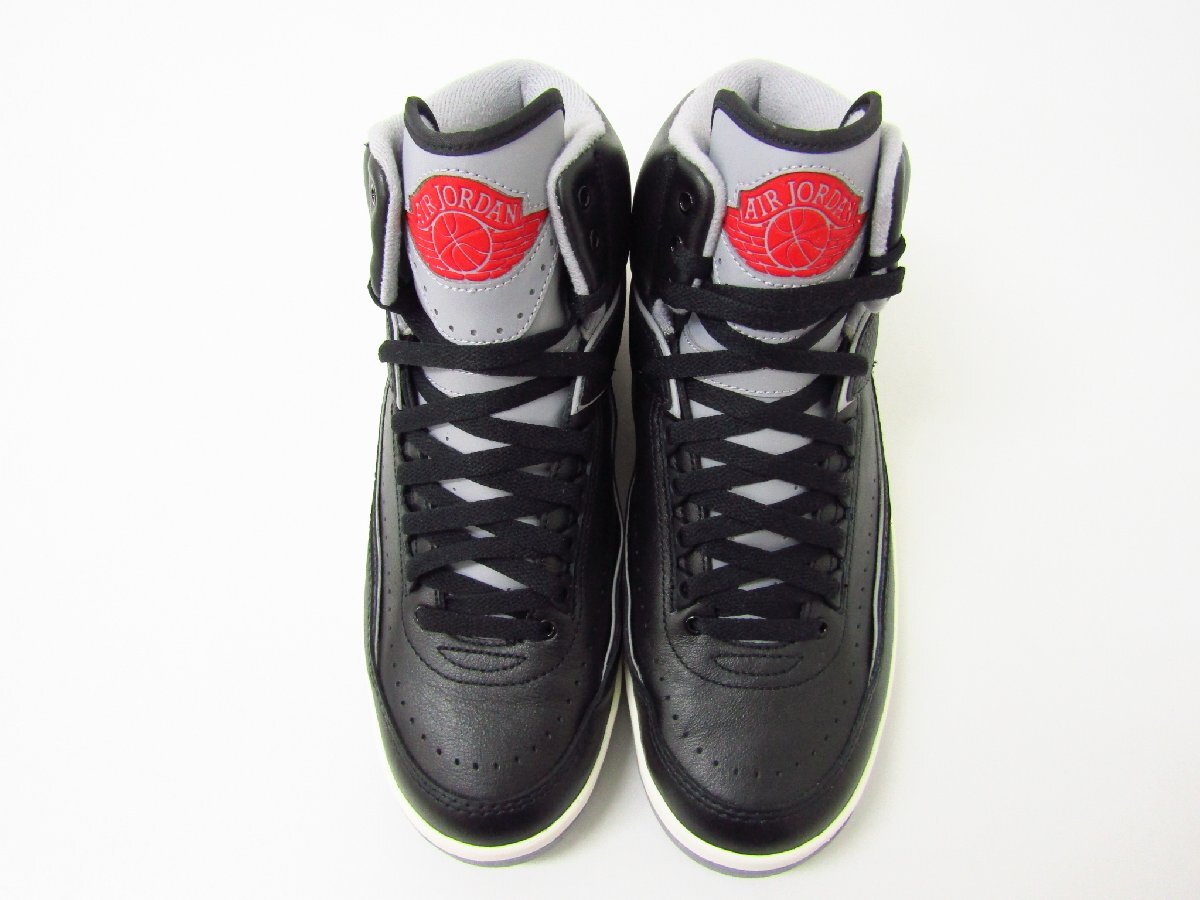 未使用 NIKE AIR JORDAN 2 RETRO BLACK/CEMENT DR8884-001 28.0cm スニーカー 靴 ●A9366