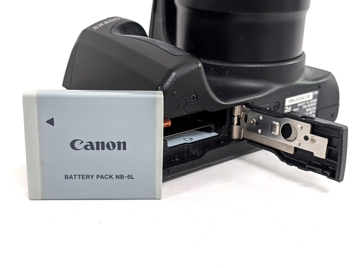 Canon キヤノン PowerShot パワーショット SX500 IS コンデジ 1600万画素 光学30倍 2012年モデル ※ジャンク《A9901_画像7
