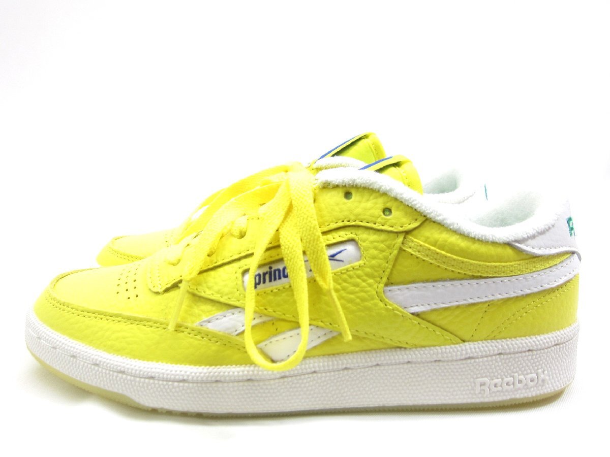 Reebok リーボック Club C 85 Prince Yellow GY8054 SIZE:US6 24.0cm レディース スニーカー □UT11307_画像1