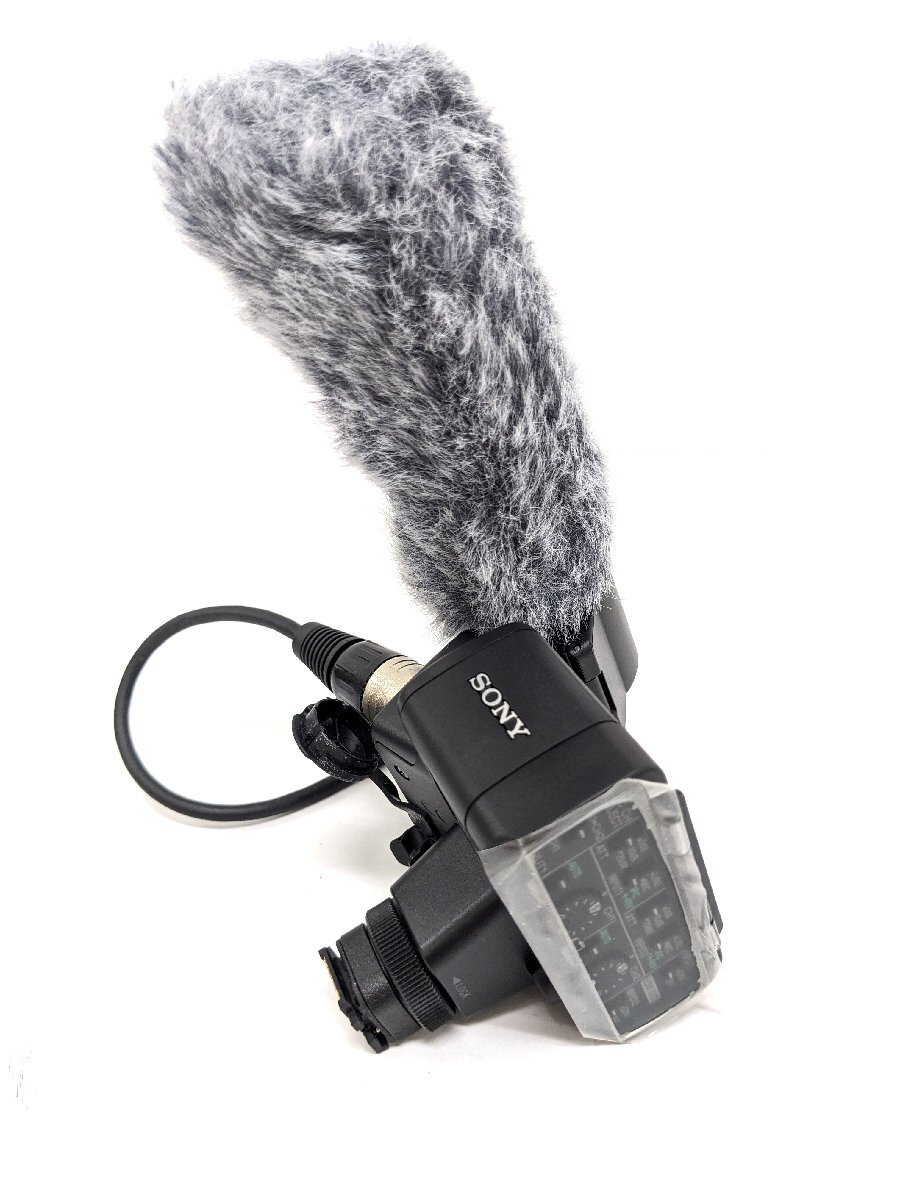 SONY ソニー XLR-A2M カメラ用マイク ECM-XM1 ※ジャンク《U8582の画像1