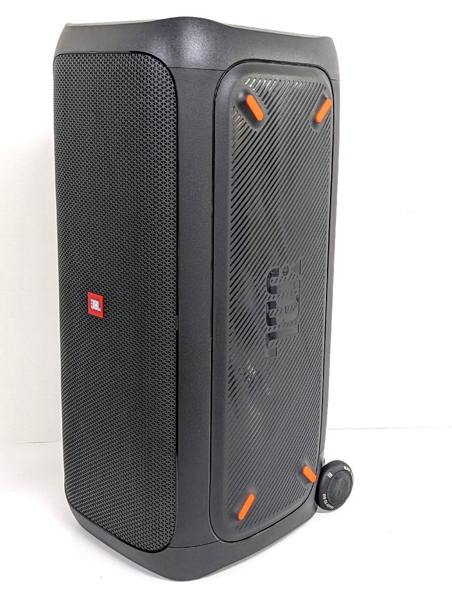 JBL PARTYBOX310 Bluetooth speaker IPX4 Mike input guitar input with casters . speaker {A9906