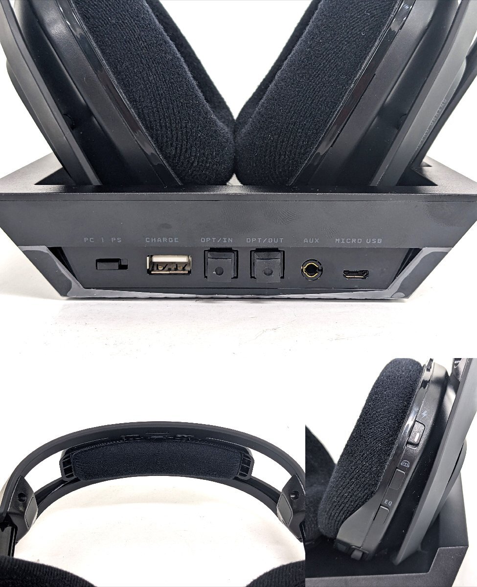 Logicool ロジクール Astro A50＋BASE STATION A50WL-002 ゲーミングヘッドセット《A9924の画像9