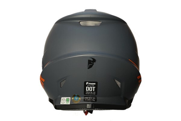 M size helmet THOR 22/23 SECTOR SG CHEV blue / light gray Japan special design [SG standard ][MFJ official recognition ] off-road regular imported goods WESTWOODMX