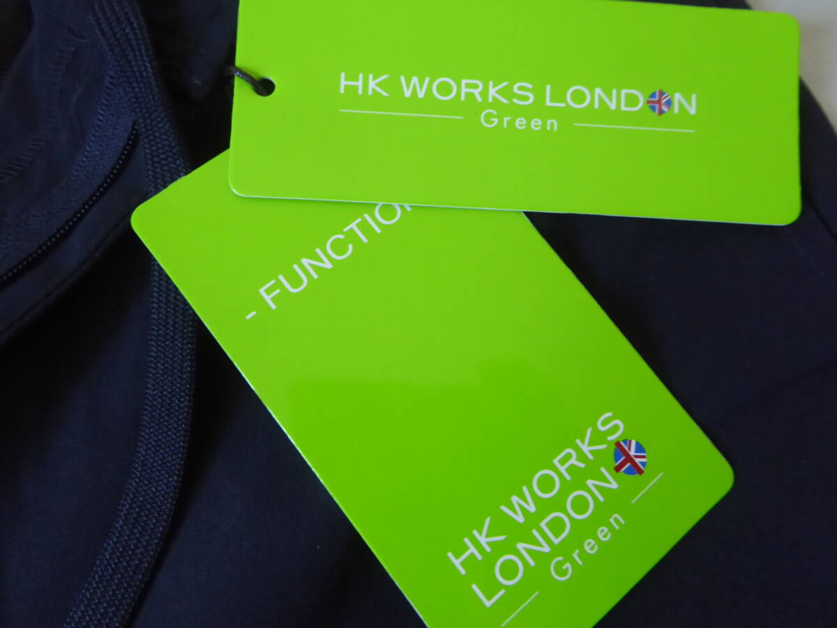 HK WORKS LONDON GOLF UV対策 イージーケア ストレッチ ゴルフパンツ スラックス　L　紺　③_画像5