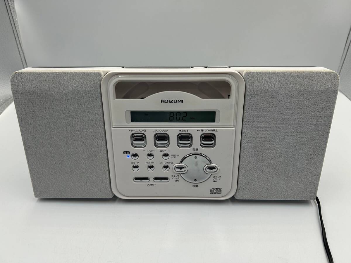 KOIZUMI Koizumi SAD-4338 stereo CD player radio operation verification OK 2018 year made 