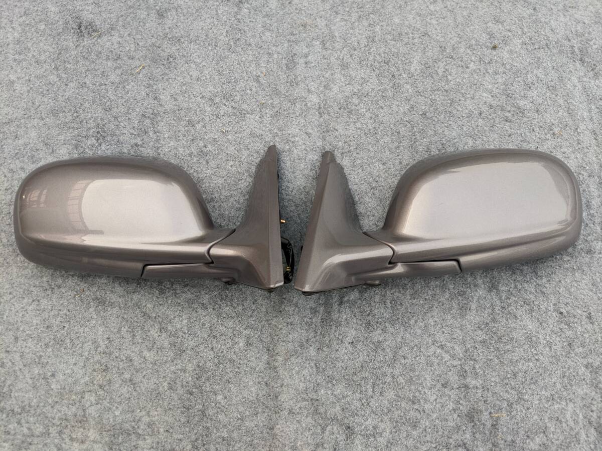 R34 2 door door mirror left right set KR4 Sonic silver BNR34