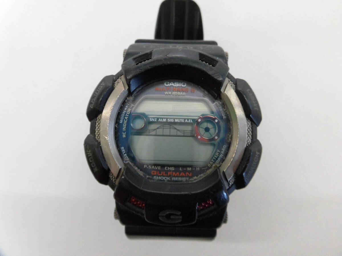 * Casio G shock Gulf man GW-9110 radio wave solar men's wristwatch *