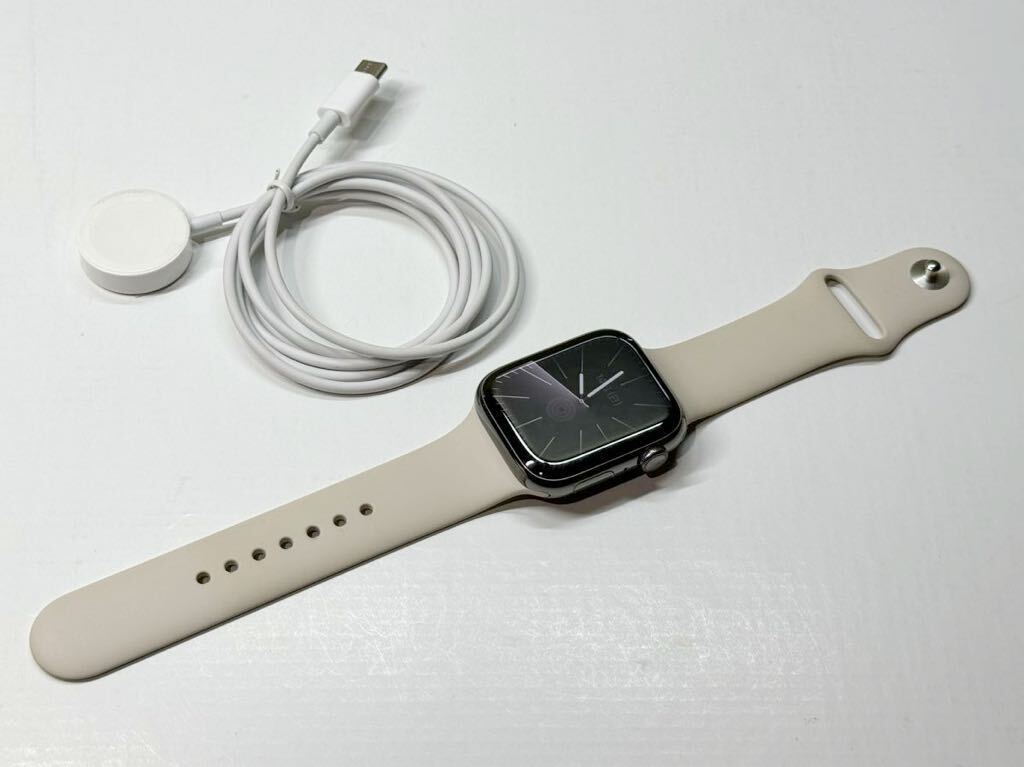 即決 美品 Apple Watch series7 45mm グラファイトステンレス 即決 美品 Apple Watch series7 45mm グラファイトステンレス