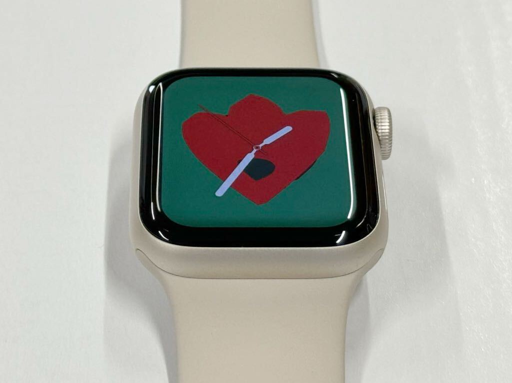 ☆即決 美品 おすすめ バッテリー100% Apple Watch SE2 40mm 第二世代 スターライトアルミニウム アップルウォッチ 750