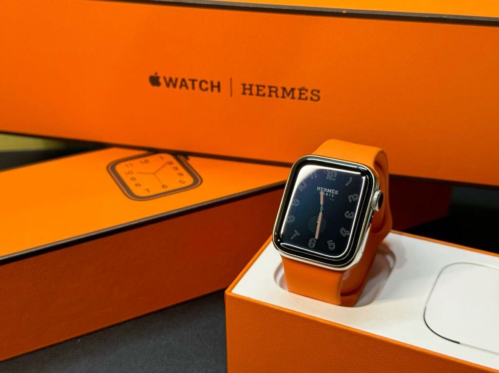 * быстрое решение HERMES частота Apple Watch series6 HERMES 40mm Apple часы Hermes GPS+Cellular нержавеющая сталь серии 6 776