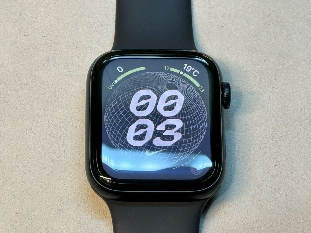 ☆即決 美品 Apple Watch SE2 44mm ミッドナイトアルミニウム アップルウォッチ GPSモデル 797_画像1