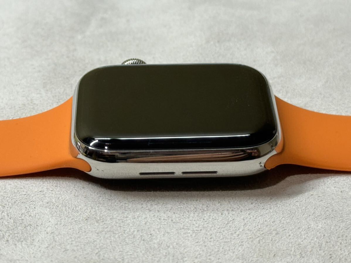 ☆即決 Apple watch エルメス シリーズ4 アップルウォッチ HERMES Series4 44mm ステンレス GPS+Cellularモデル 665_画像6