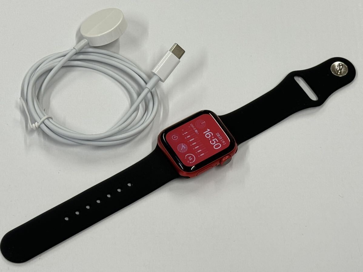 即決 美品 RED Apple watch Series6 40mm レッドアルミニウム 即決 美品 RED Apple watch Series6 40mm レッドアルミニウム