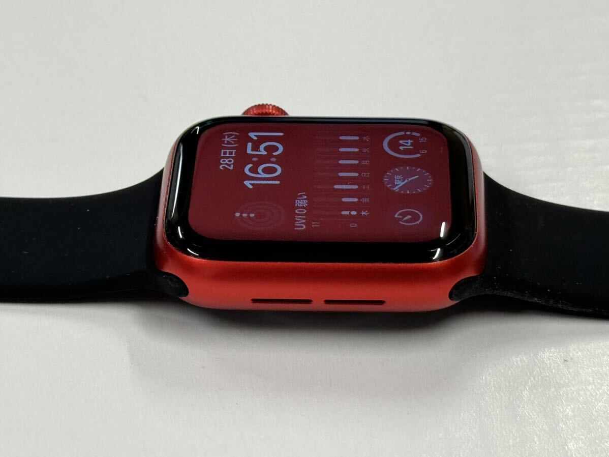 即決 美品 RED Apple watch Series6 40mm レッドアルミニウム 即決 美品 RED Apple watch Series6 40mm レッドアルミニウム