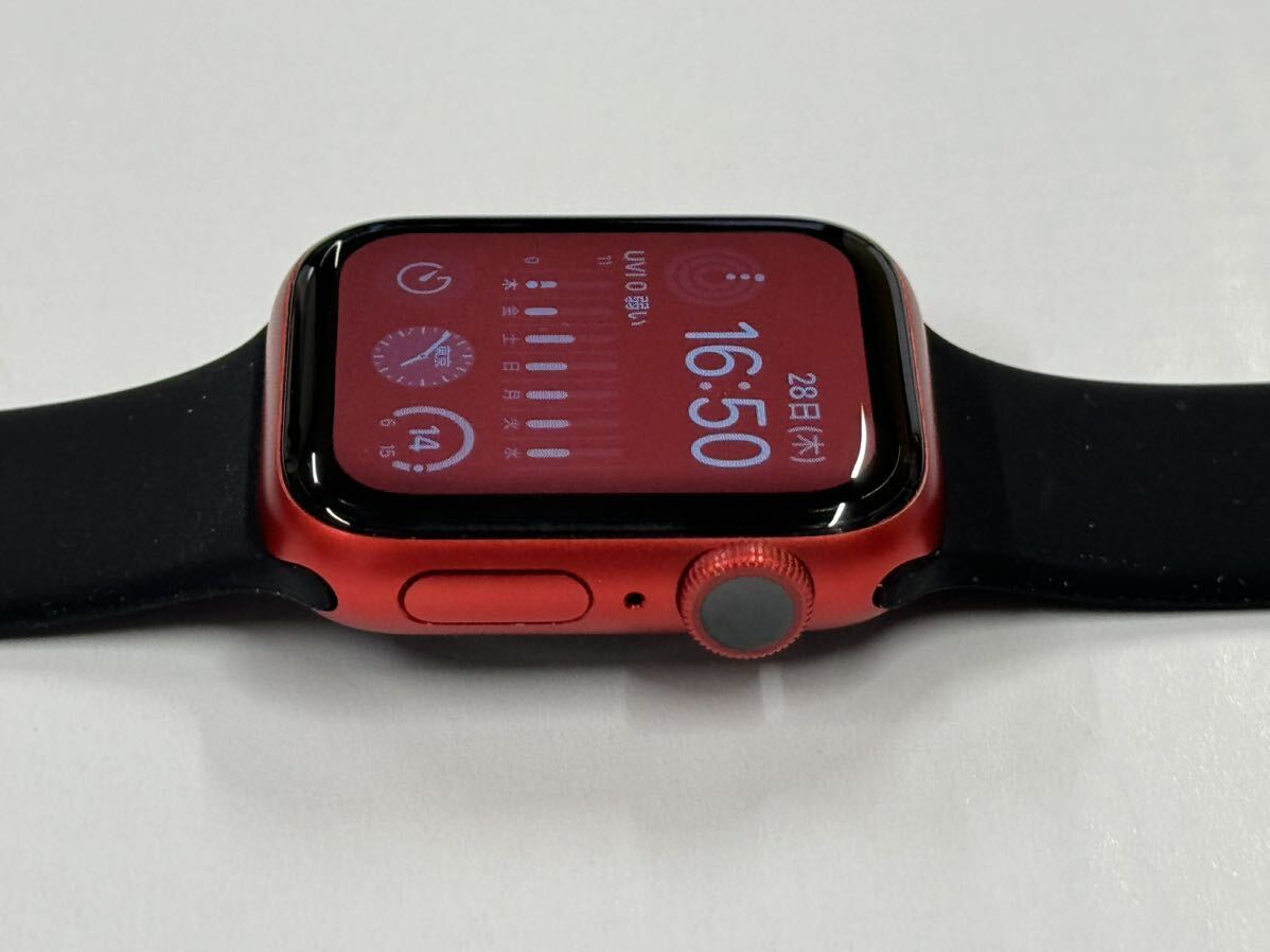 即決 美品 RED Apple watch Series6 40mm レッドアルミニウム 即決 美品 RED Apple watch Series6 40mm レッドアルミニウム