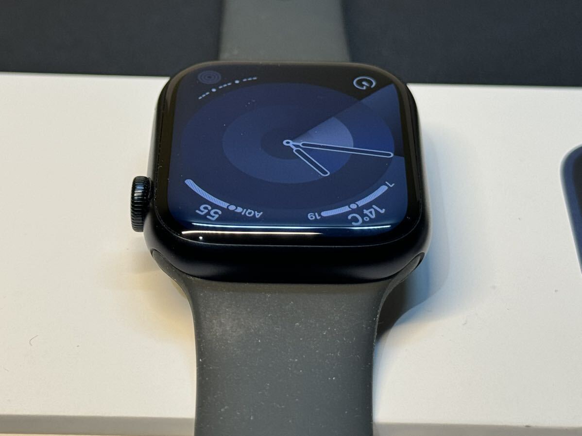 即決 美品 Apple Watch series8 45mm ミッドナイトアルミニウム 即決 美品 Apple Watch series8 45mm ミッドナイトアルミニウム