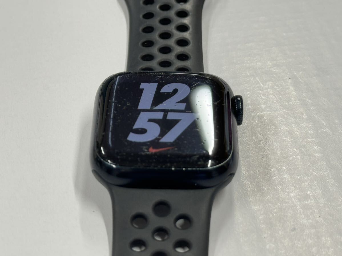 ☆即決 バッテリー95％ Apple Watch Series7 Nike 41mm ミッドナイトアルミニウム ナイキ アップルウォッチ GPS+Cellularモデル 755の画像3