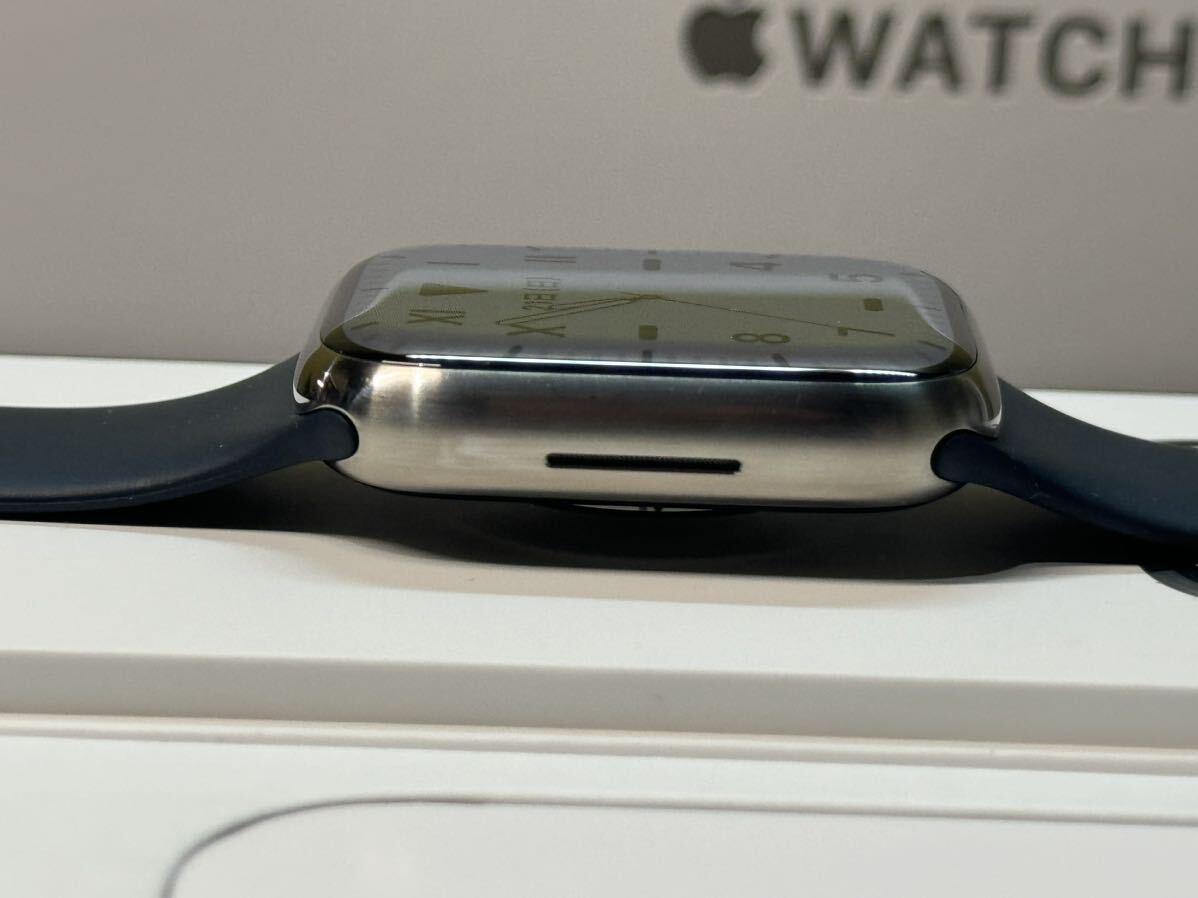 * быстрое решение прекрасный товар Apple Watch series7 Edition серебряный титан Titanium 45mm Apple часы Cellular выпуск titanium 785