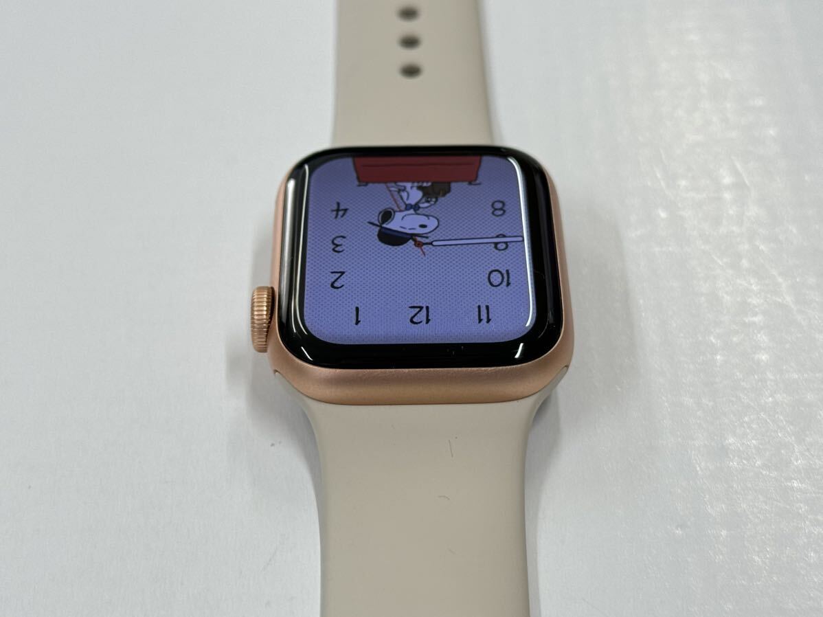 ☆即決 美品 初めての方もオススメ Apple Watch SE 40mm ゴールドアルミニウム アップルウォッチ GPSモデル 778の画像5