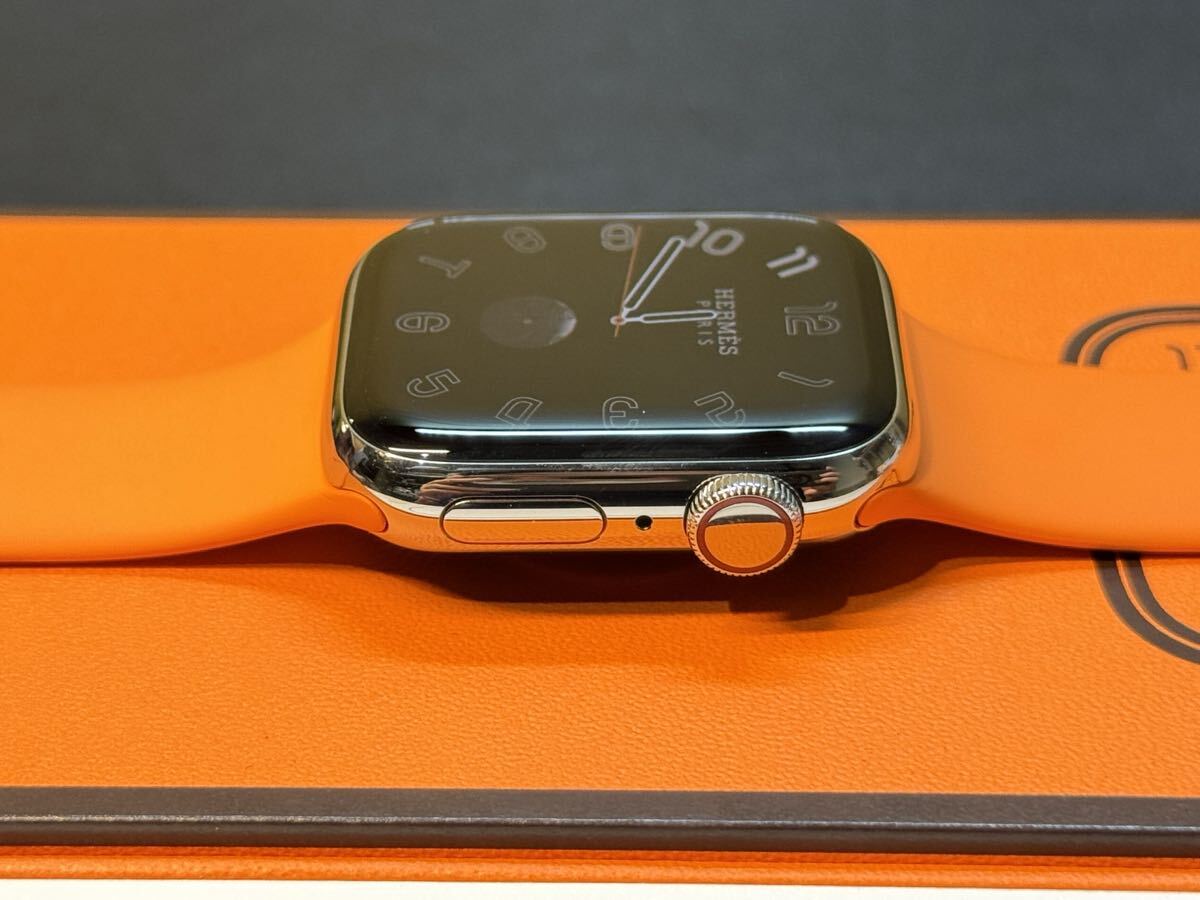 * быстрое решение уход + прекрасный товар Hermes оригинальный частота Apple Watch series8 HERMES 41mm Apple часы Hermes Cellular нержавеющая сталь серии 8 814