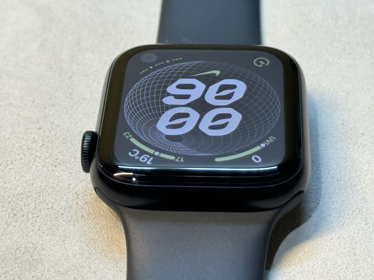 ☆即決 美品 Apple Watch SE2 44mm ミッドナイトアルミニウム アップルウォッチ GPSモデル 797_画像5