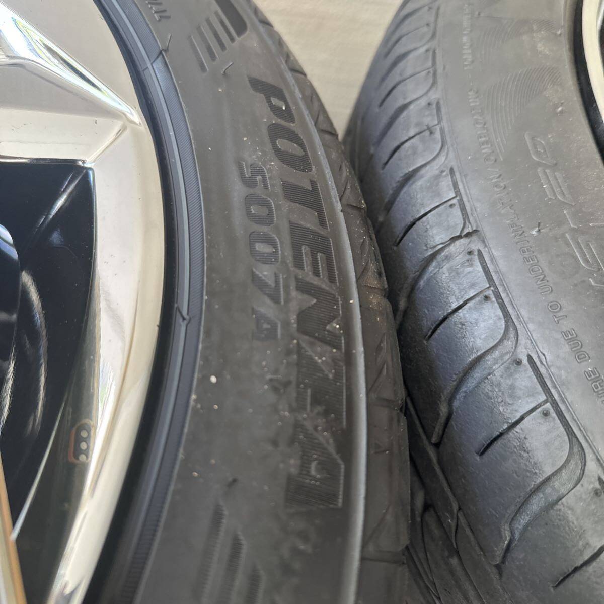 220系クラウン　RS 純正ホイール　メッキ　スパッタリング　トヨタ　ARS220 アルミ　オプション　225/45/r18 アドバンス_画像10