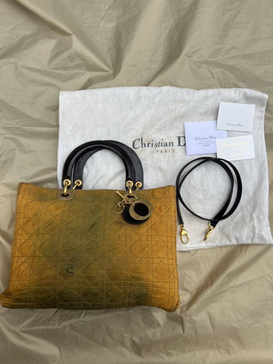 Christian Dior クリスチャンディオール 2ウェイ ハンドバッグ・ショルダーバッグ 中古品の画像1