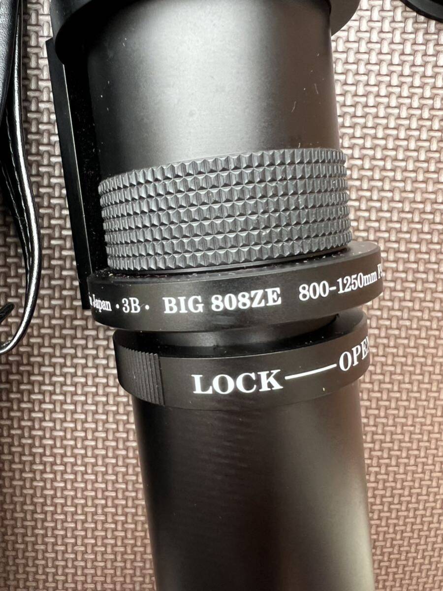 Canon用 ナシカ BIG 808ZE 800-1250mm F9.9-15.6 望遠レンズ 中古品の画像3