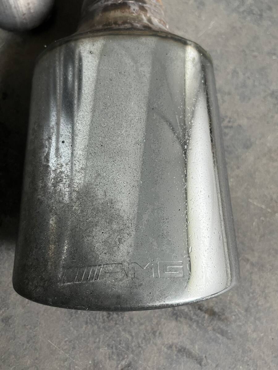 * Mercedes AMG G63 original muffler left right set secondhand goods W463 *