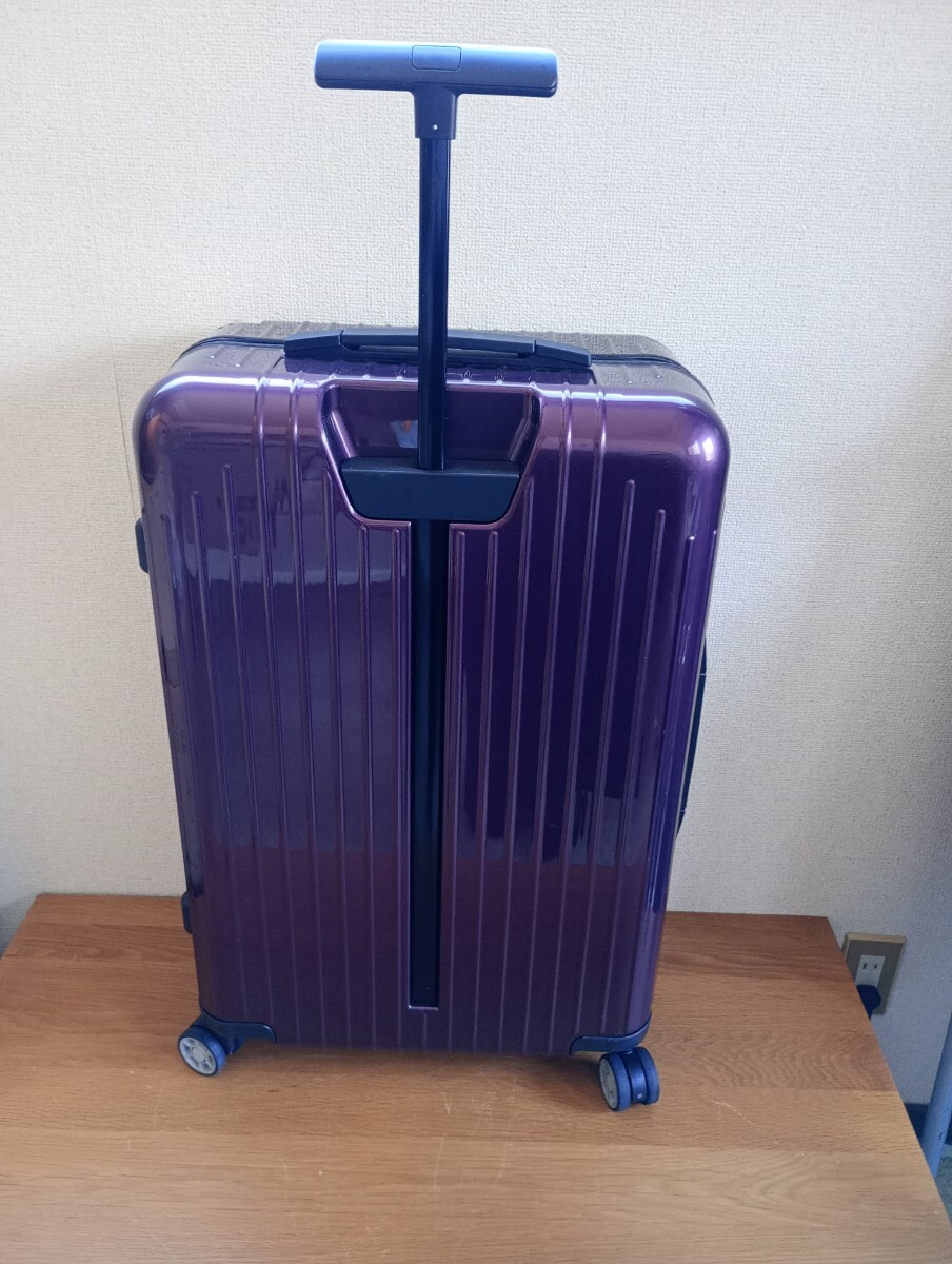 ☆RIMOWA リモワ SALSA AIR スーツケース キャリーケース トラベルバッグ 4輪 TSAロック パープルの画像3