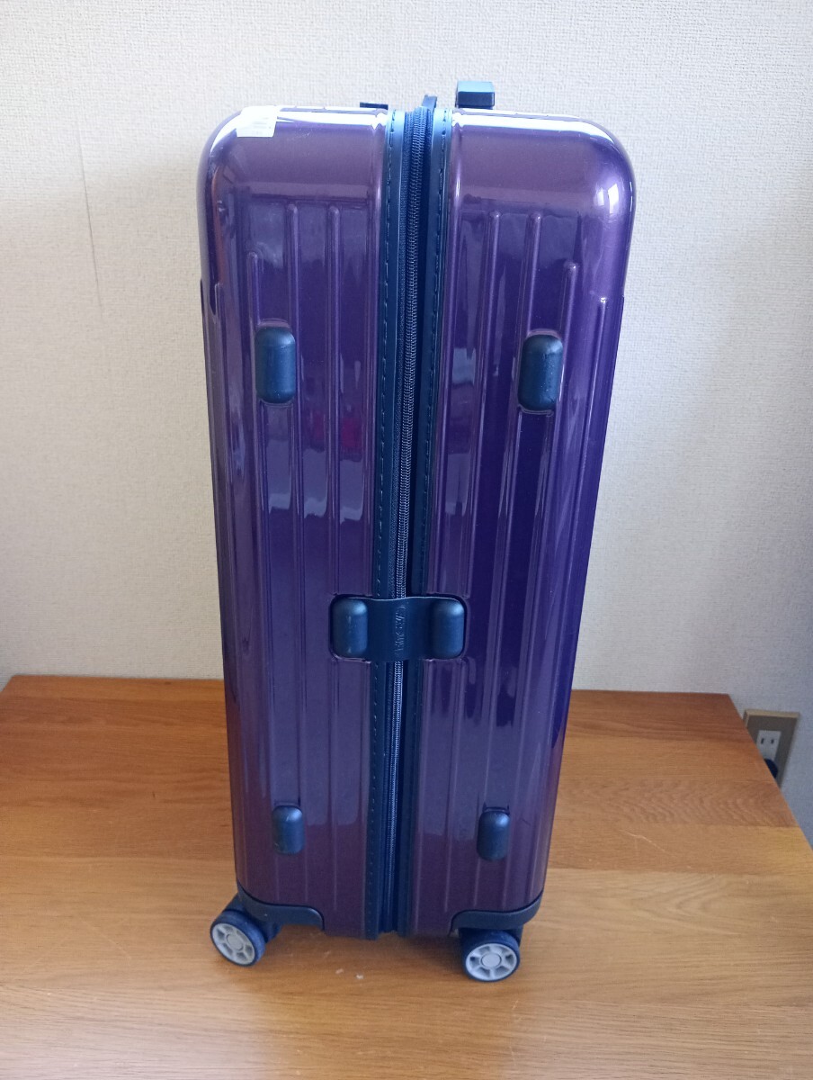 ☆RIMOWA リモワ SALSA AIR スーツケース キャリーケース トラベルバッグ 4輪 TSAロック パープルの画像2