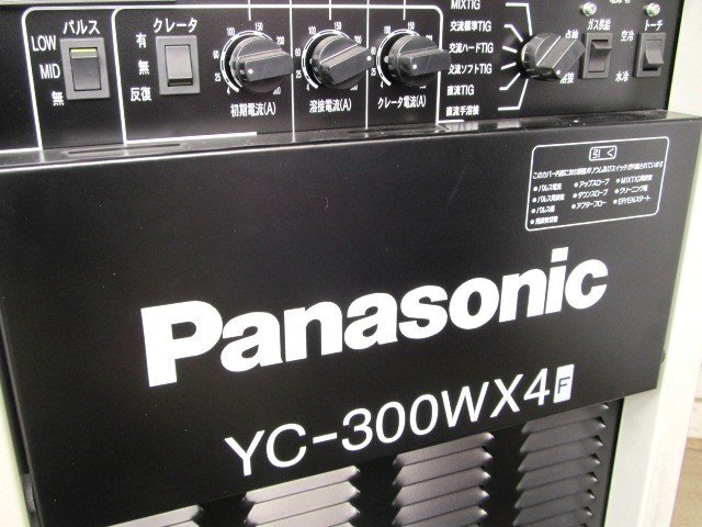 ★Panasonic TIG溶接機 YC-300WX4T00 2022年製 三相200V 溶接機★JITBOXの画像3