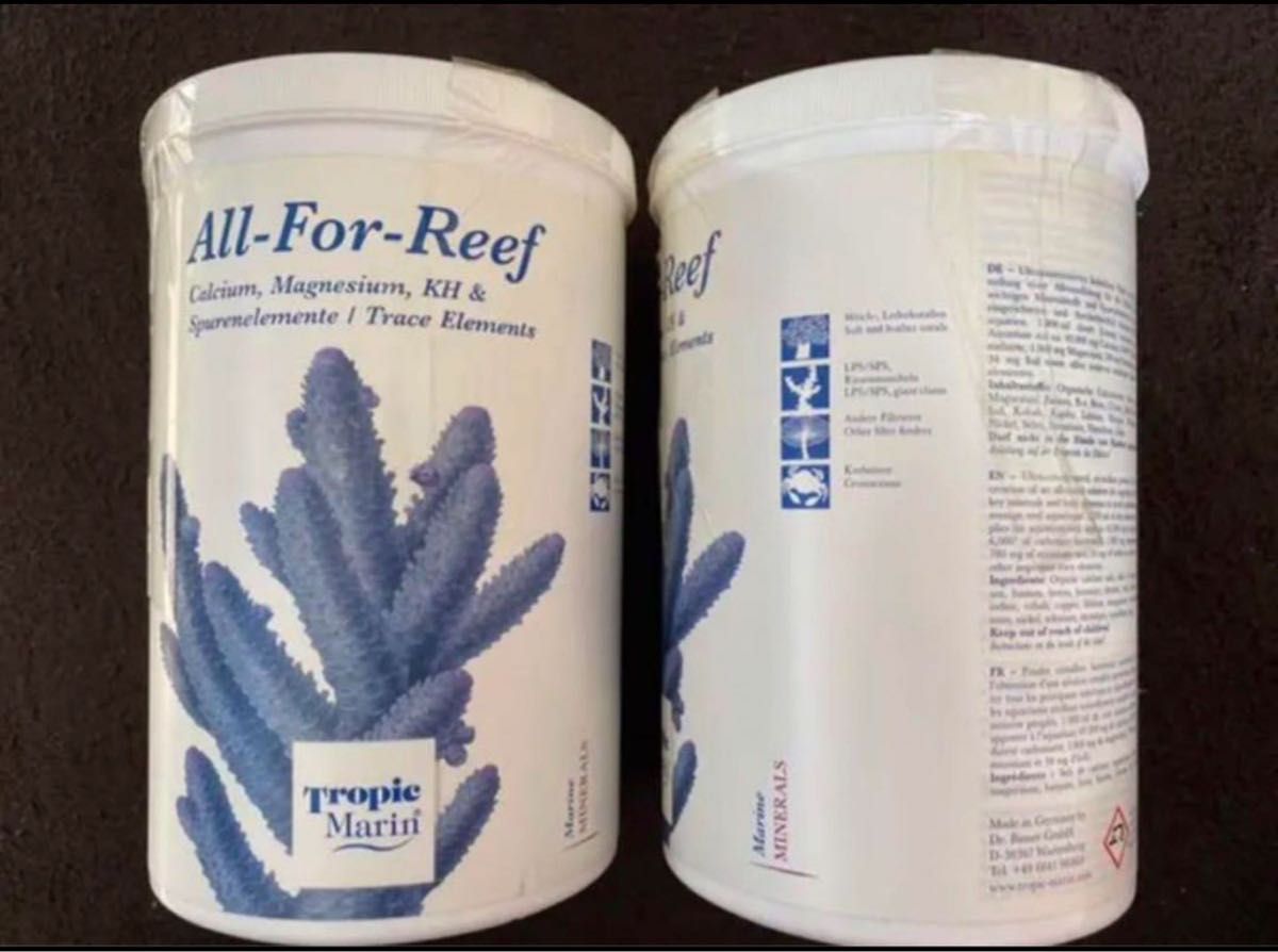 【買得】トロピックマリン  All For Reef 海水添加剤 160g=1l