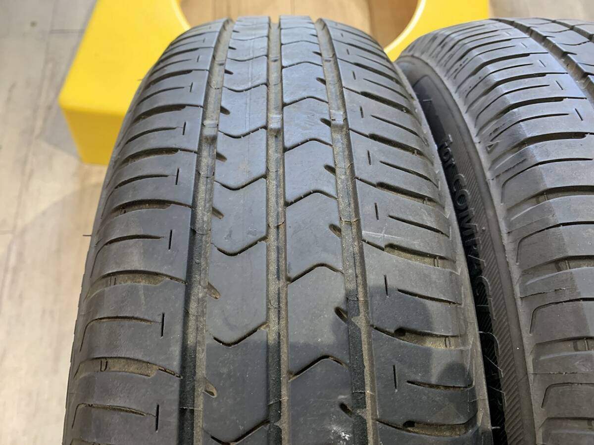 【2403059】【2本】BRIDGESTONE ECOPIa NH100C 155/65R14 2019年 ワゴンR タント スペーシア N-BOX N-ONE ルークス エブリィ クリッパー 等_画像7