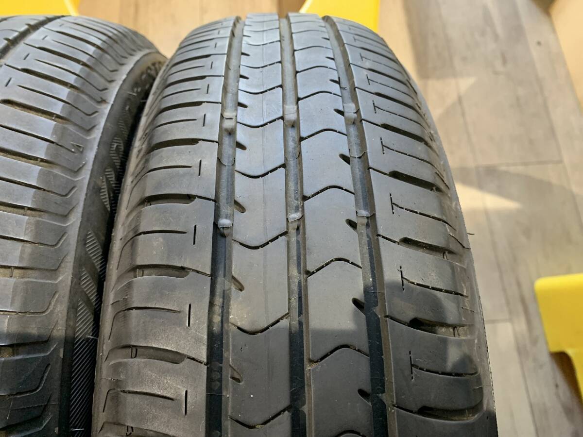 【2403059】【2本】BRIDGESTONE ECOPIa NH100C 155/65R14 2019年 ワゴンR タント スペーシア N-BOX N-ONE ルークス エブリィ クリッパー 等_画像8